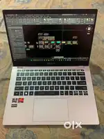 New laptop with charger and box 8gb 512gb SSD (1year old)