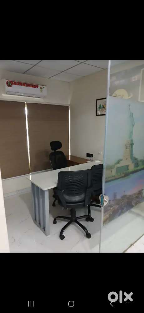 For Rent Furnished  Office 600 sq ft Navarangpura..