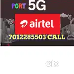 Airtel sim porting 5g