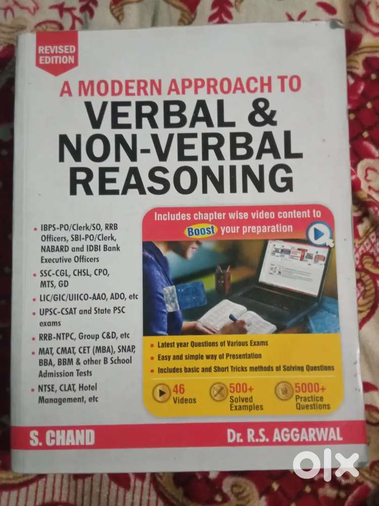 A modern approach to verbal & non verbal reasoning book