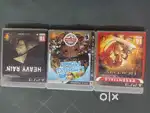 3 PS3 Games and An empty PSP UMD game case