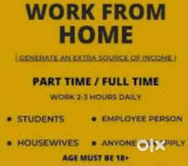 We are india  best opportunity  for part time
