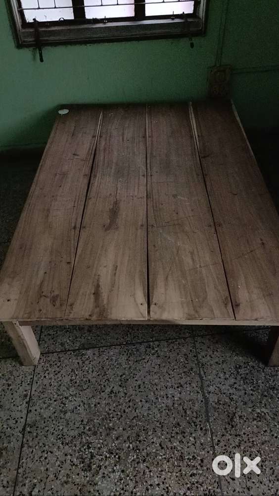Wooden bed
