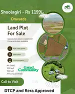 Plots Near Shoolagiri Sipcot