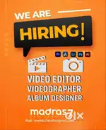Video Editor, Videographer Album Designer