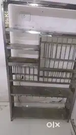 Kitchen stell rack