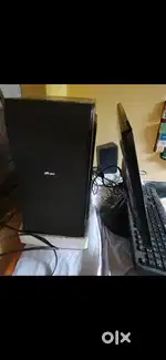 coumuter set up with good condition accessories