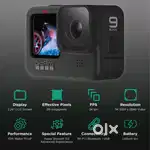 GoPro Hero9 5K and 20MP 30 FPS Waterproof Action Camera
