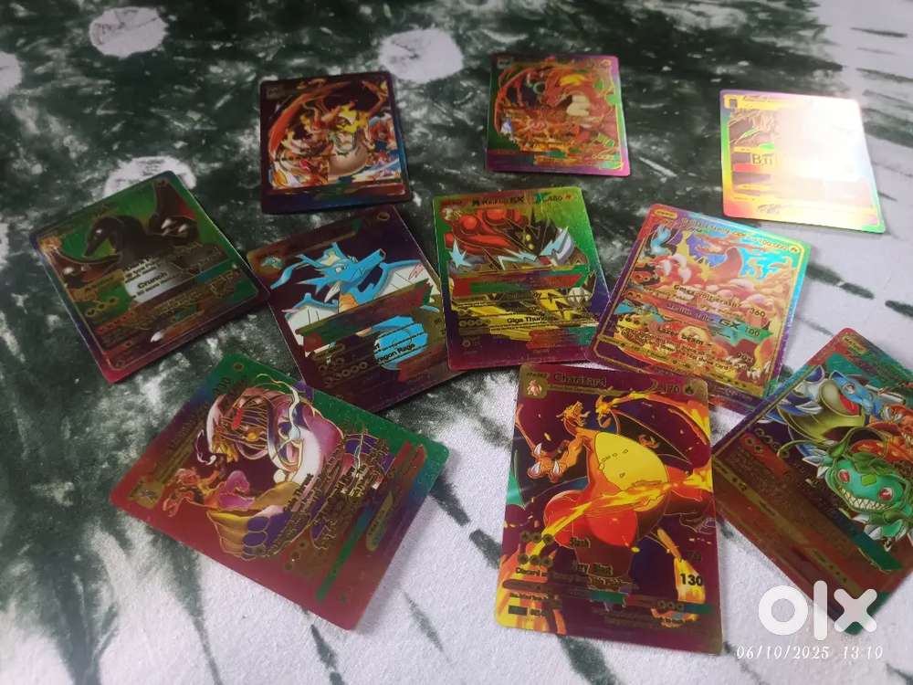 Rainbow pokemon card all rare