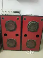 Powerful speaker and amplifier setup for home and outdoor or  car