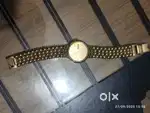 Old collection watch gold 23.5k plated
