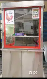 Stainless Steel Display counter multipurpose (kebab, panipuri ,pakodi)
