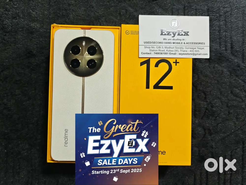 EZYEX SALE - Realme 12 Plus 5G (8/128 GB) Available! #FollowUsForMore