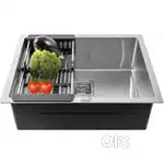 Prestige stainless steel kitchen sink 24*18*10