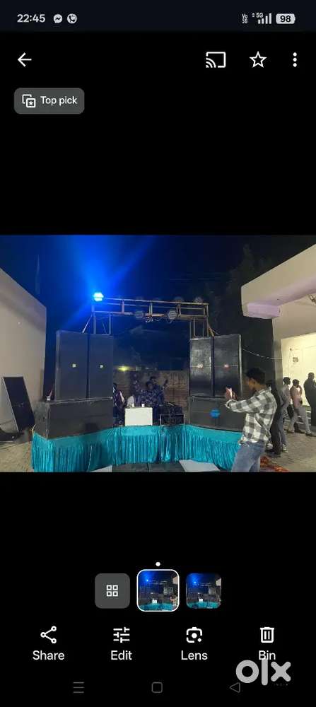 DJ setup okay condition