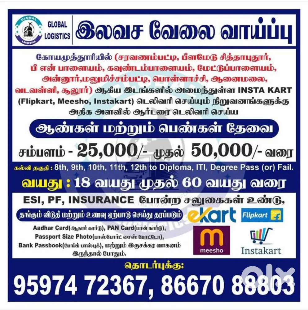 Delivery partners need for delivery