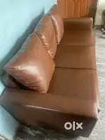 3 Seater Wooden Sofa