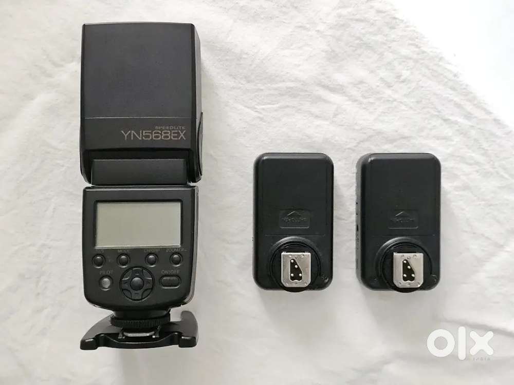 Yongnuo Speedlite YN568EX + 2x YN622N Triggers –  Flash Kit for Nikon!