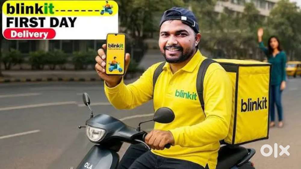 Blinkit rider job