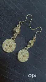 Antique Treasure earrings:Timeless Beauty: Unique Piece of History