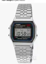 Watch with box bill 3 months mrp1900casiothevinntage1.10 yearswarrenty