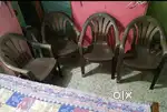 Branded 4 fibre chairs