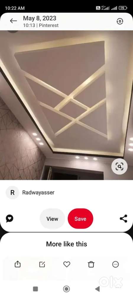 _--P.OP worker and all design of fall cieling work