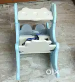 Jam & honey rocking horse sit on( blue )