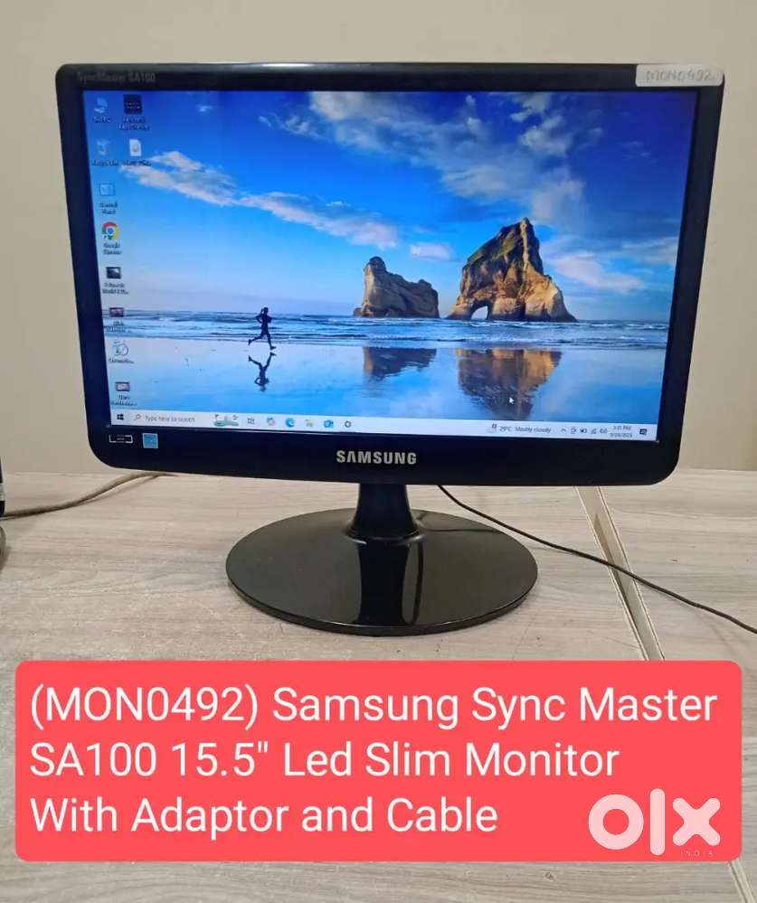 Samsung sync master SA100 15.5 Led Slim  used Monitor