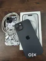 iPhone 15 Black 256GB  Under Warranty  Perfect Condition