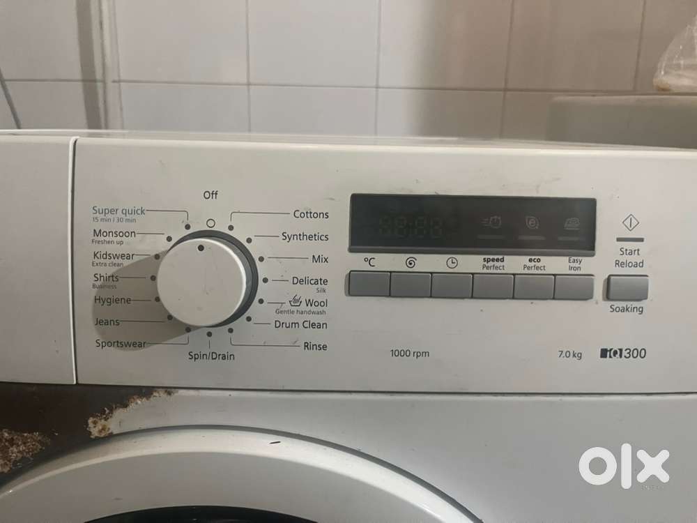 Siemens front load washing machine