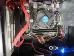 Cpu & monitor, keyboard, mouse