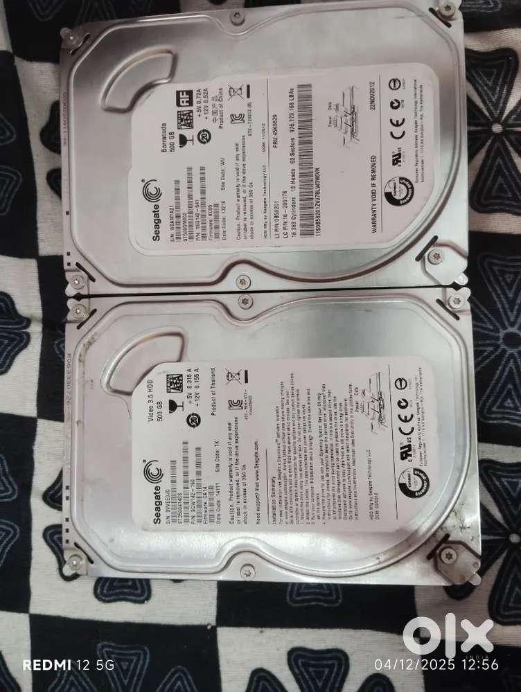 Hard disk/(Seagate) 500gb