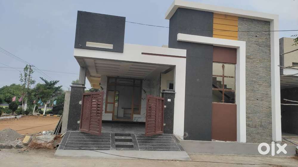 150sqrds 1250sft 2bhk independent near Ghatkesar warangal highway ecil