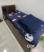 Two single bed 3”6 each with mattress