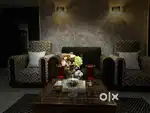 Premium Sofa Set with centre table & Dining table with four chairs