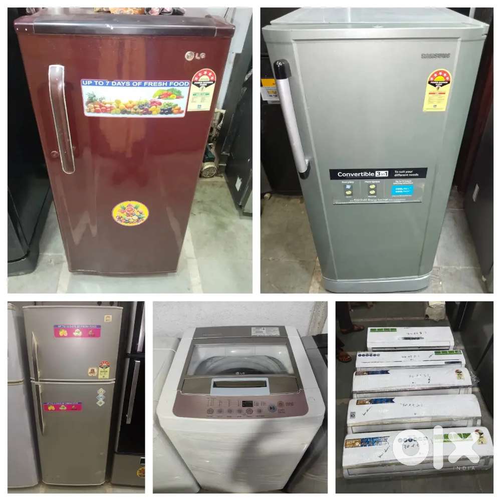 FREE SHIPPING [5 YEAR WARRANTY GIVEN]SELL FRIDGE, AC, WASHING MACHINE