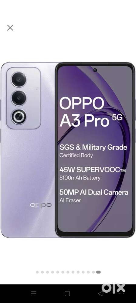 Oppo a3 pro 5g phone.   Please buy my mobile this is very nice mobile