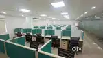 54 Workstations 4 Cabins 1 Conference plug and play office for Rent
