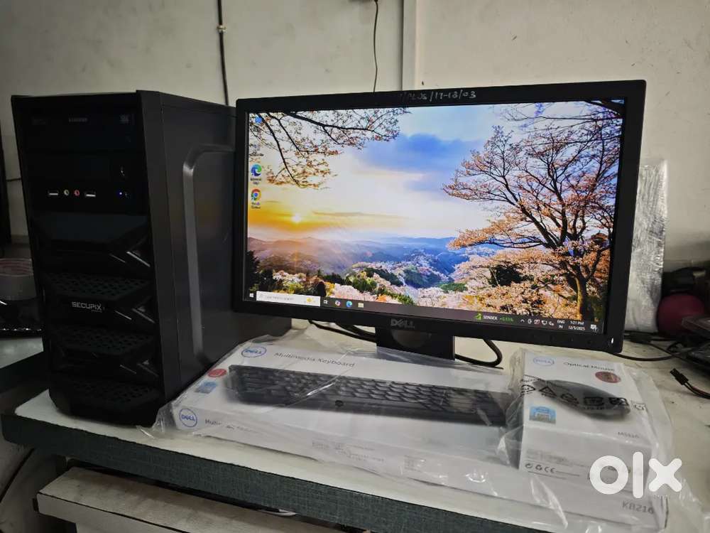 ASUS PC WITH INTEL I5 6TH GEN 256 GB SSD 8GB RAM DELL LED MONITOR