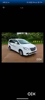Toyota Innova 2.5 GX 8 STR BS-III, 2016, Diesel