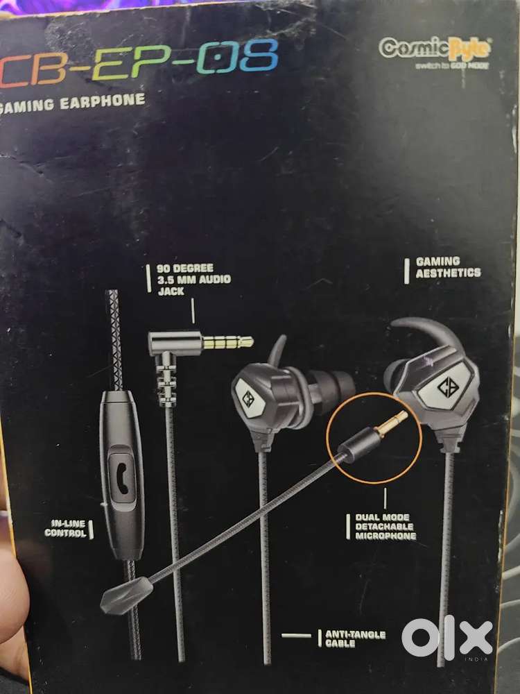Gaming earphone brand new(price negotiable)