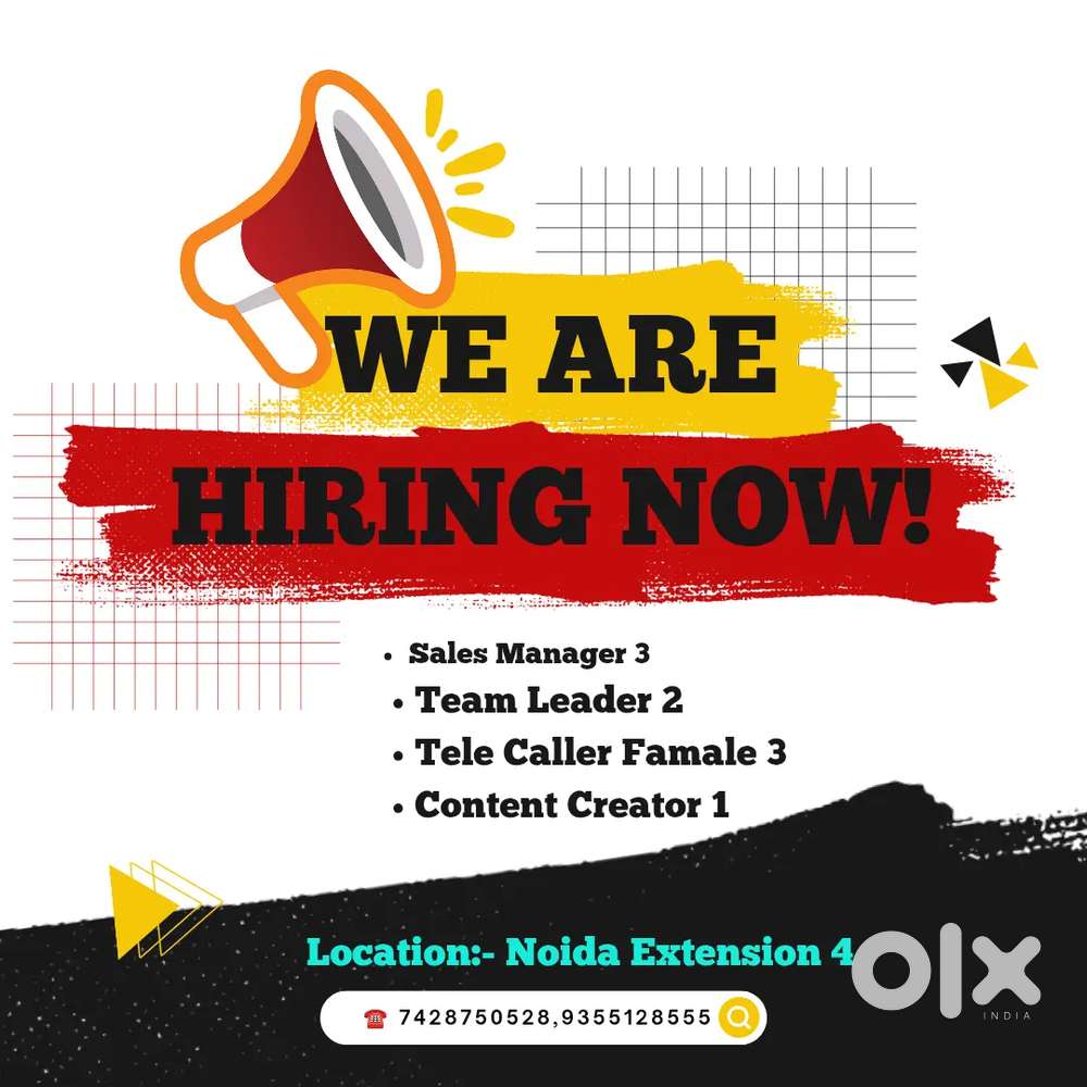 Real Estate Jobs Hiring NOIDA Extension