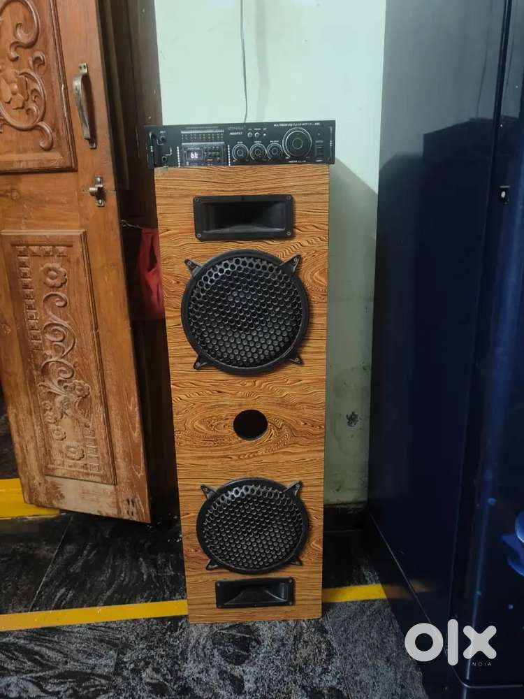 10 inches Speaker box & Amplifier