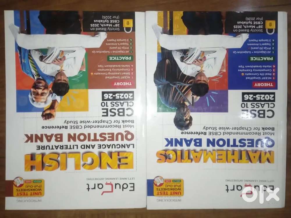 Edukart books mathematics and English
