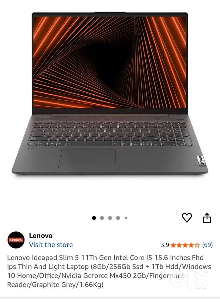 Lenovo Ideapad Slim 5 11Th Gen Intel Core I5