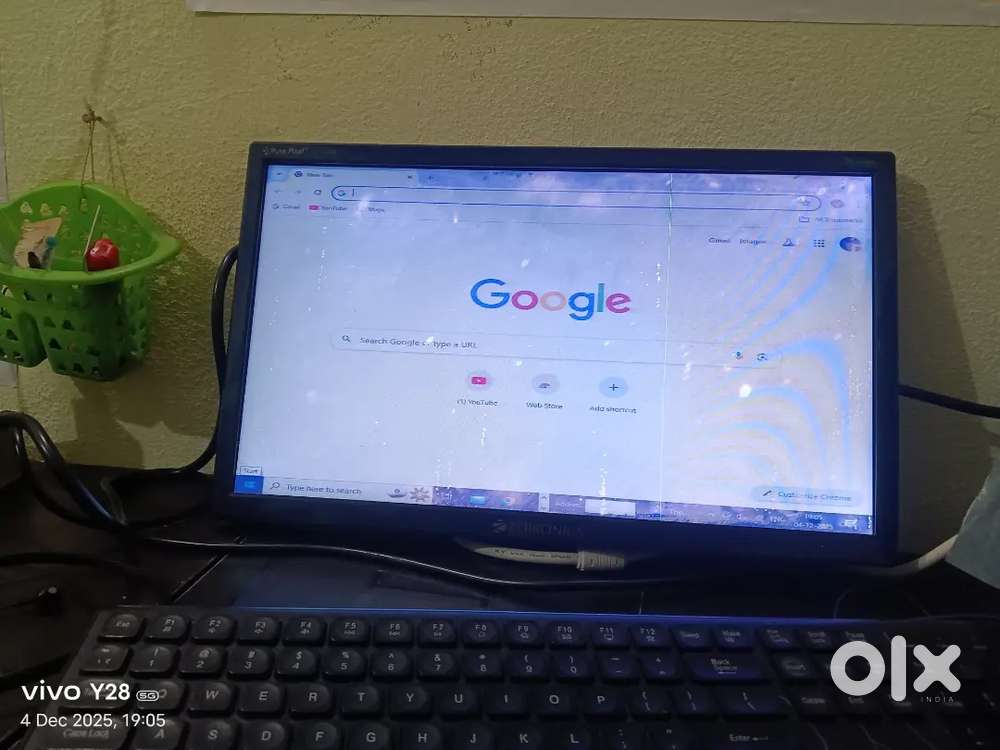 Monitor Zebronics 20 Inch