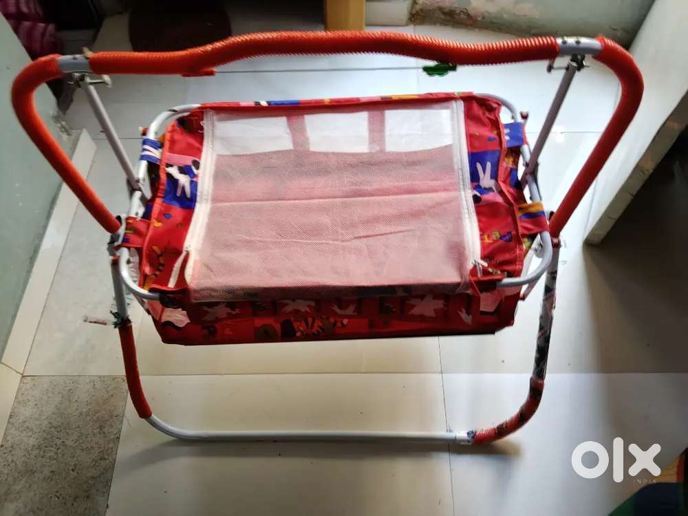 Foldable Baby jhula only 1 week used