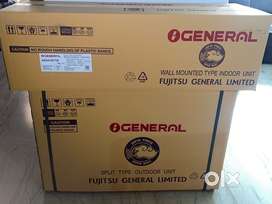 Ogeneral 1.5 ton 5 star split ac unit emi on crefit card