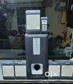 Philips homethetar  2 philips speaker   v guard led tv stabilizer